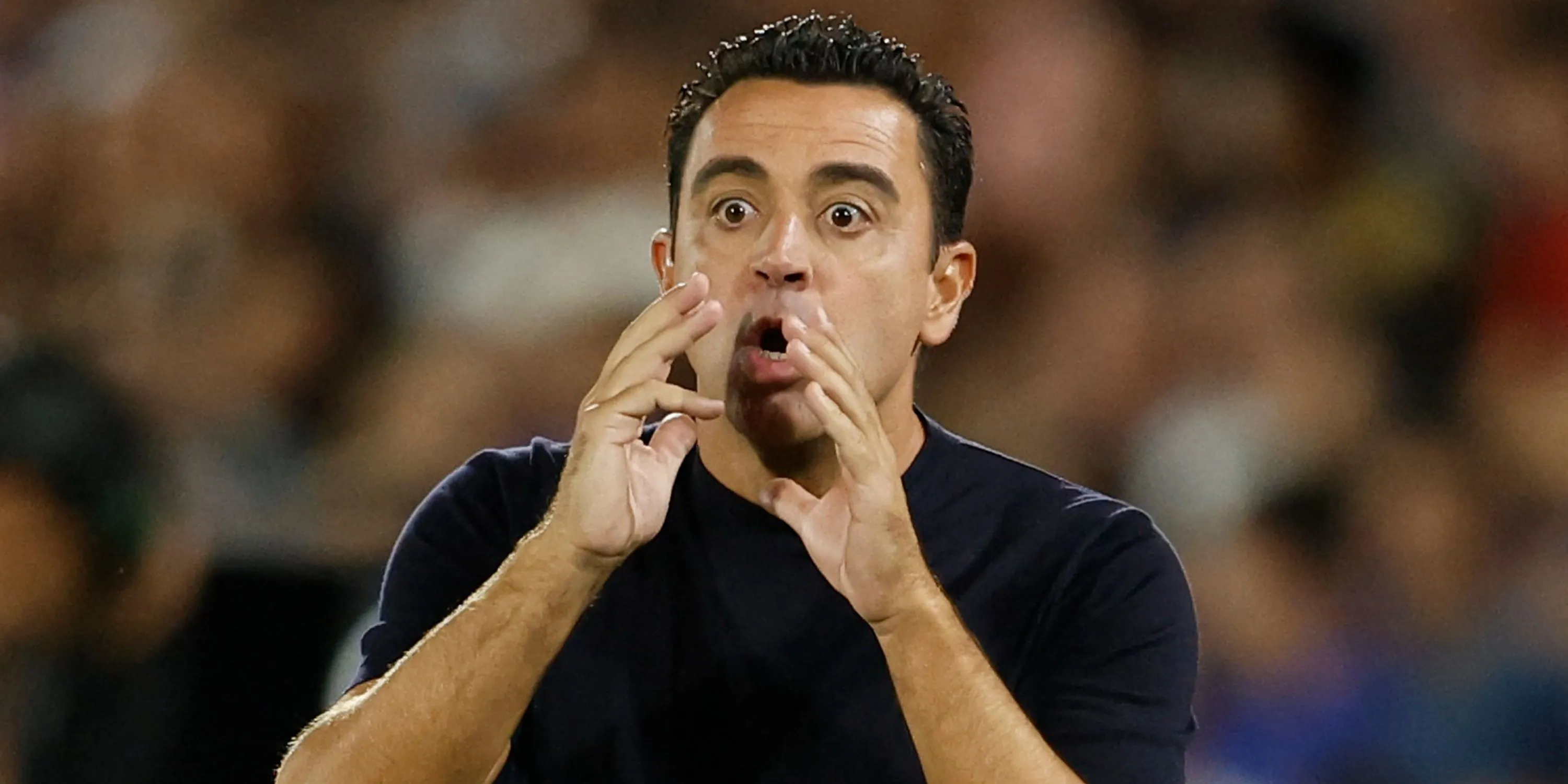 Xavi Hernández khi còn dẫn dắt Barcelona giành chức vô địch La Liga
