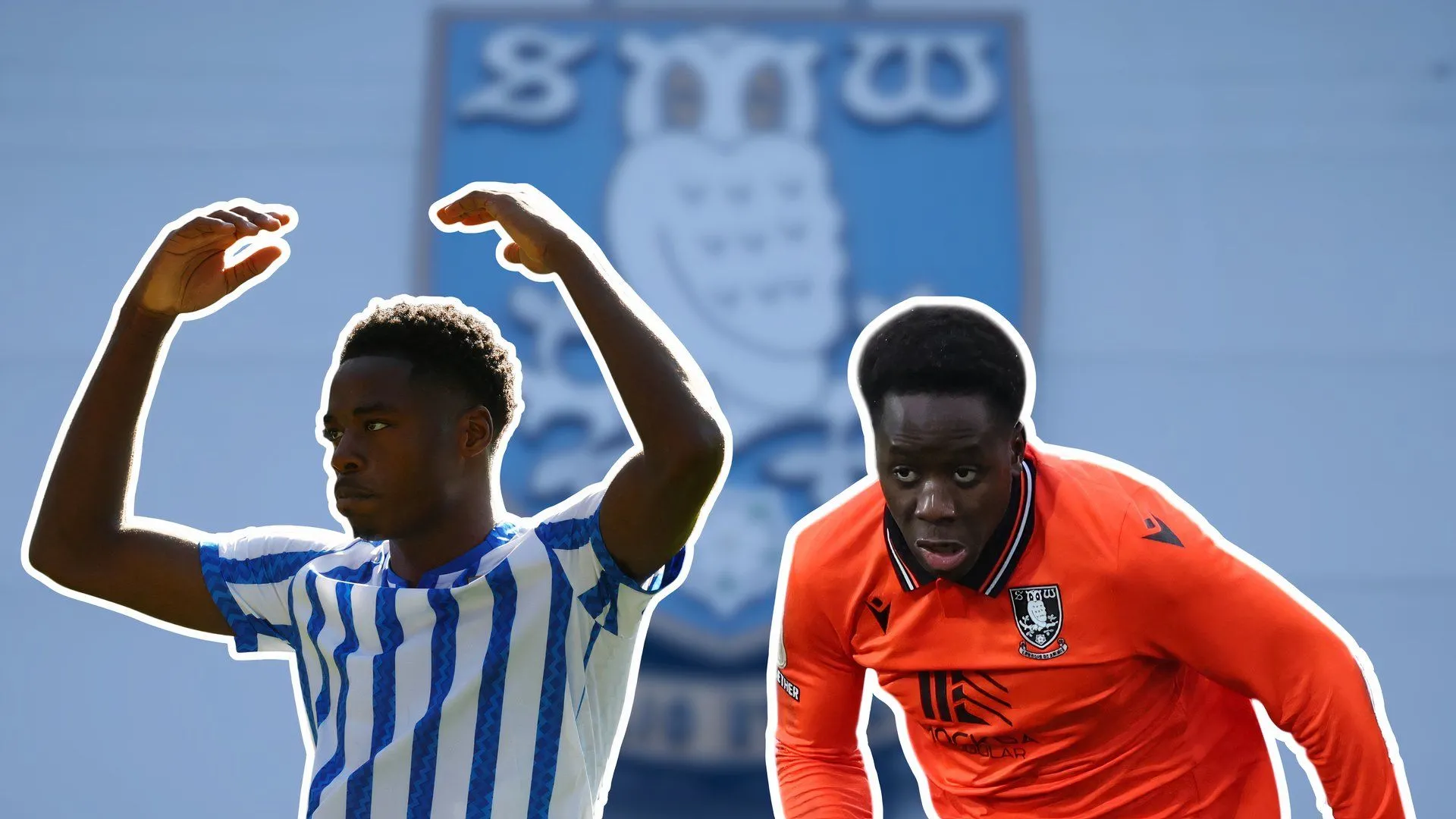 Bộ đôi Djeidi Gassama và Anthony Musaba, những cầu thủ bị Sheffield Wednesday bán vội vã