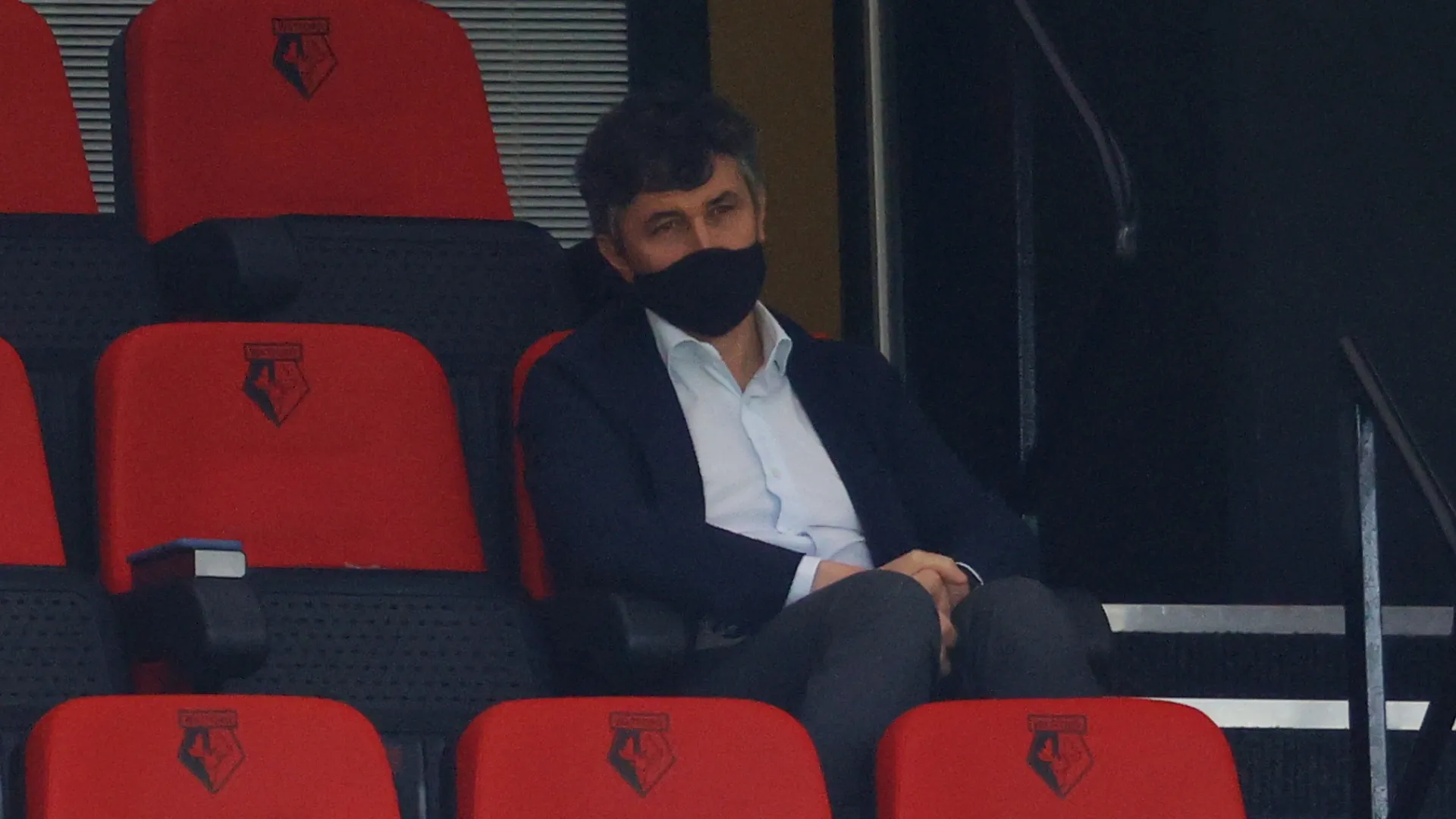 Chủ tịch Gino Pozzo của Watford, người từ chối bán Mamadou Doumbia và thể hiện cam kết đầu tư cho đội bóng.