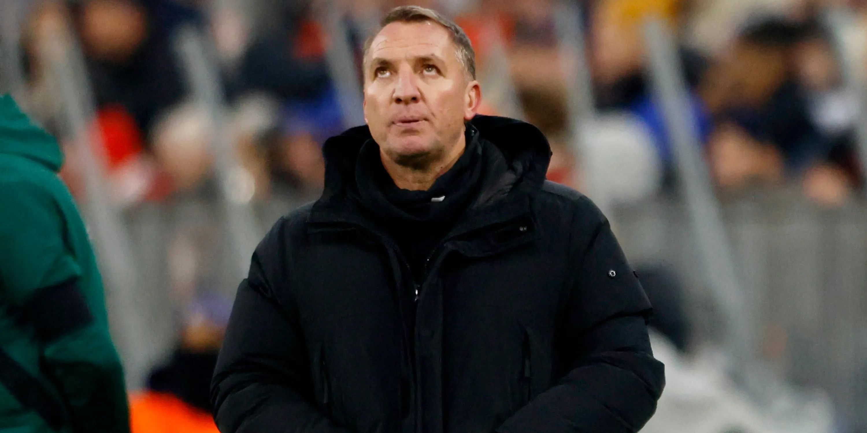 Huấn luyện viên Brendan Rodgers của Celtic đang chỉ đạo trên sân