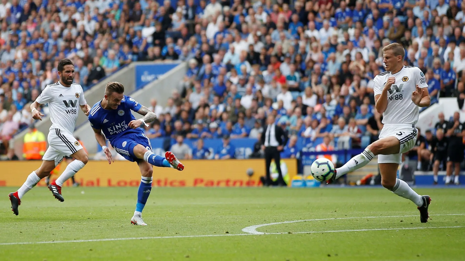 James Maddison thi đấu ấn tượng trong màu áo Leicester City