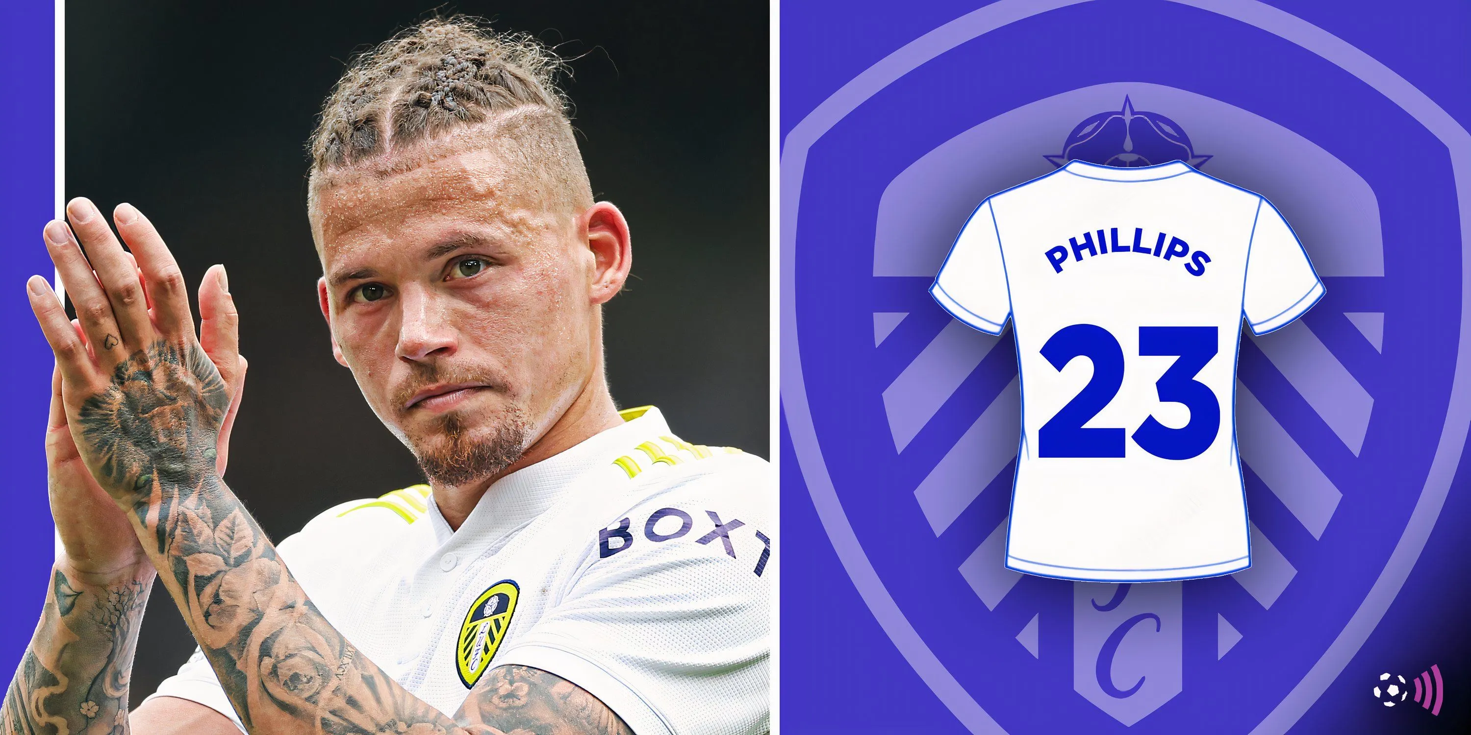 Kalvin Phillips thể hiện kỹ năng phòng ngự và phân phối bóng tại trung tuyến cho Leeds United
