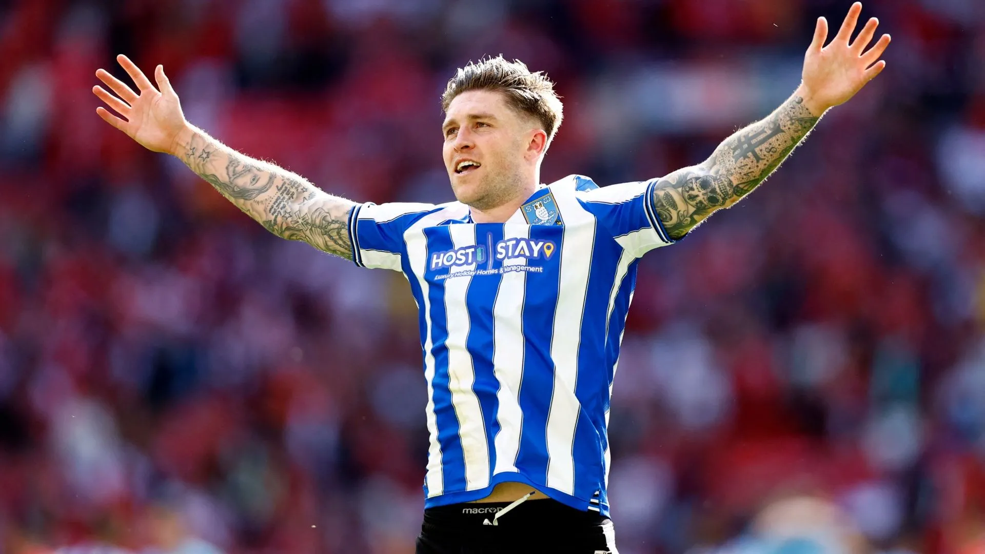 Tiền đạo Josh Windass của Sheffield Wednesday chuẩn bị rời đi