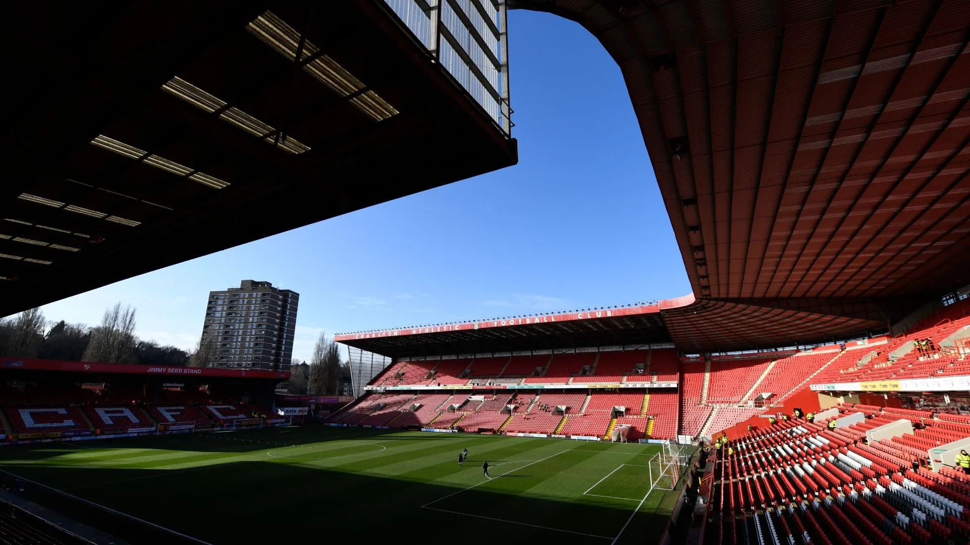 Toàn cảnh sân The Valley của Charlton Athletic