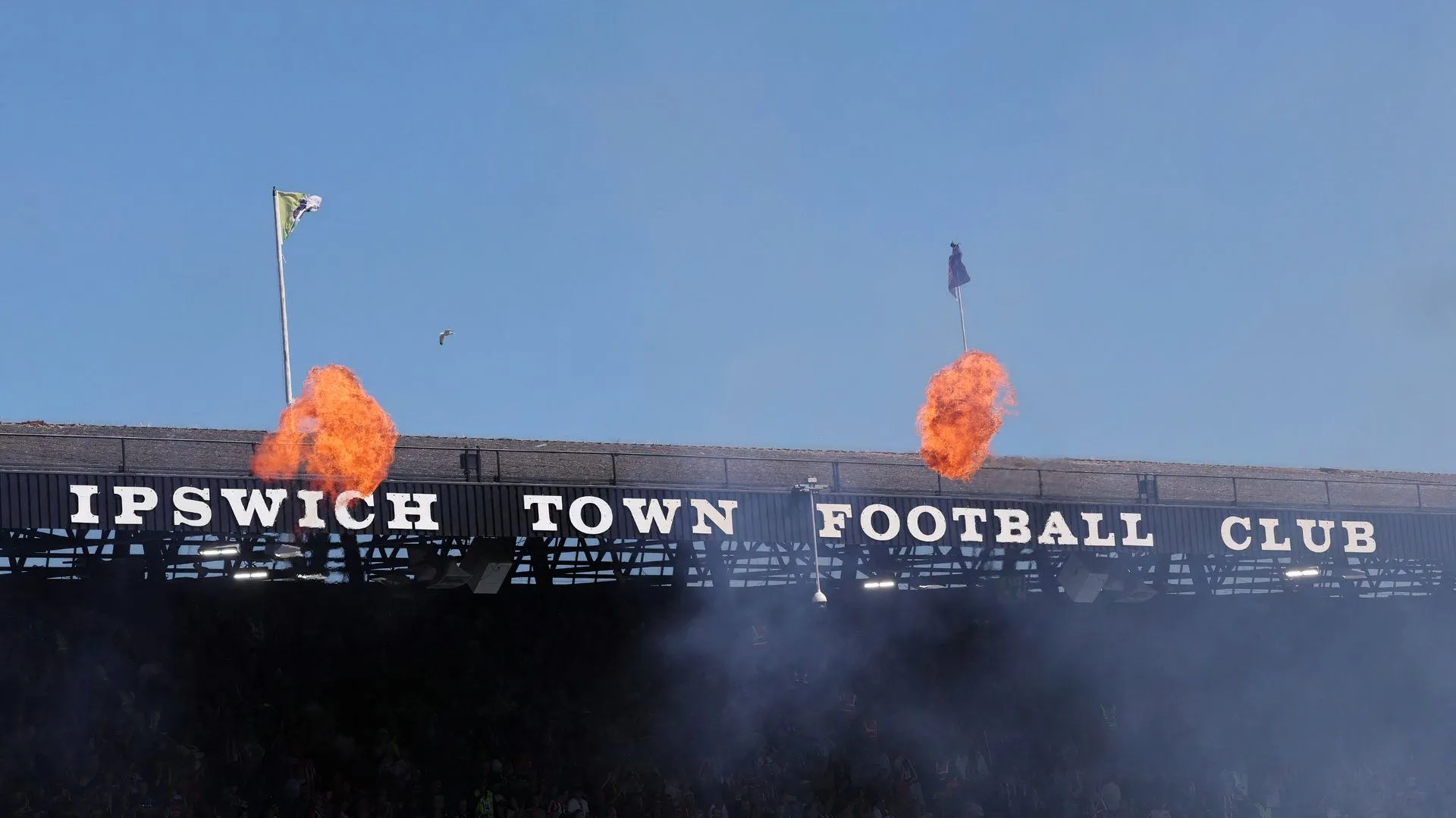 Toàn cảnh sân vận động Portman Road của Ipswich Town
