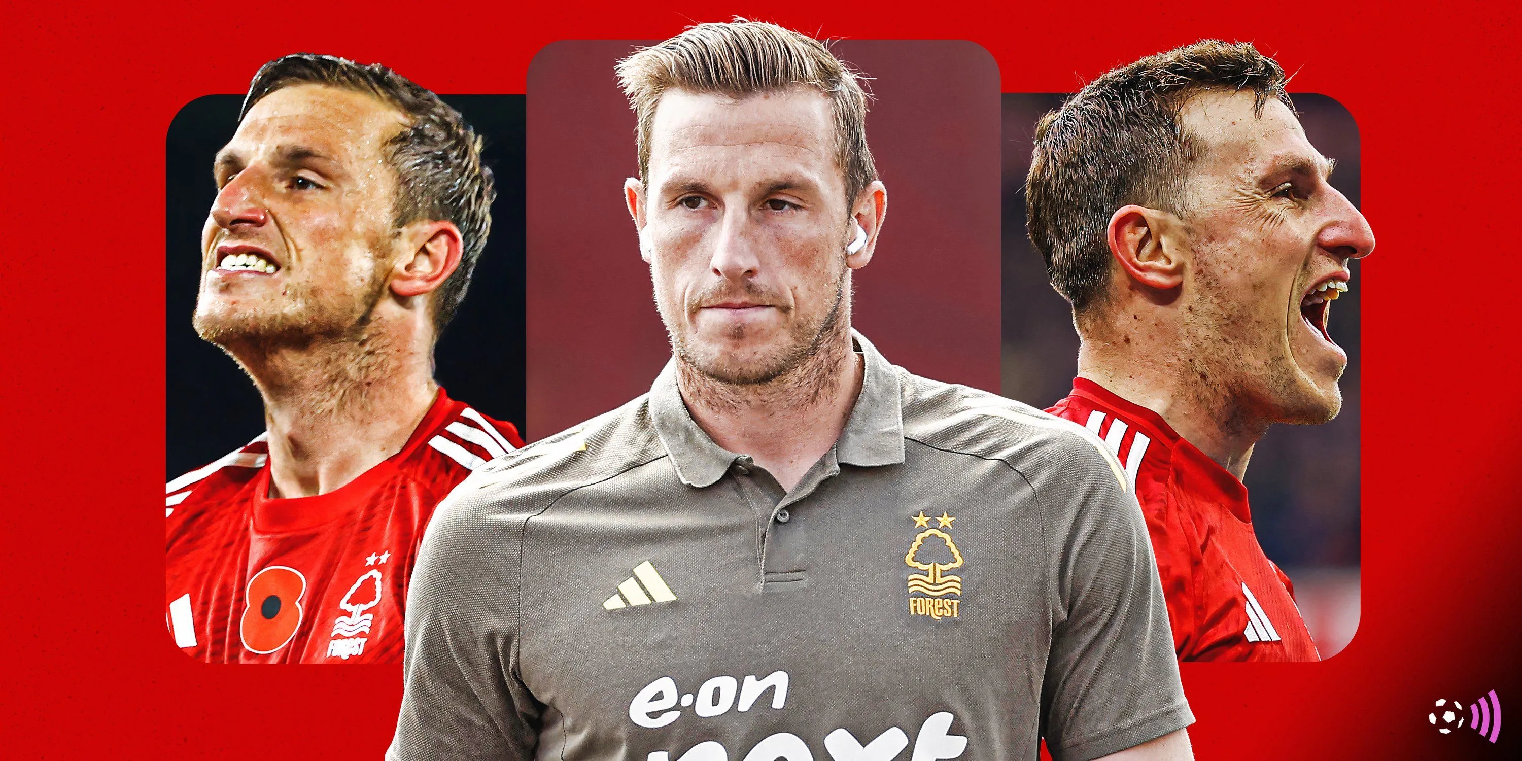 Tiền đạo Chris Wood của Nottingham Forest thi đấu tại Premier League, đóng góp quan trọng vào thành công của đội.