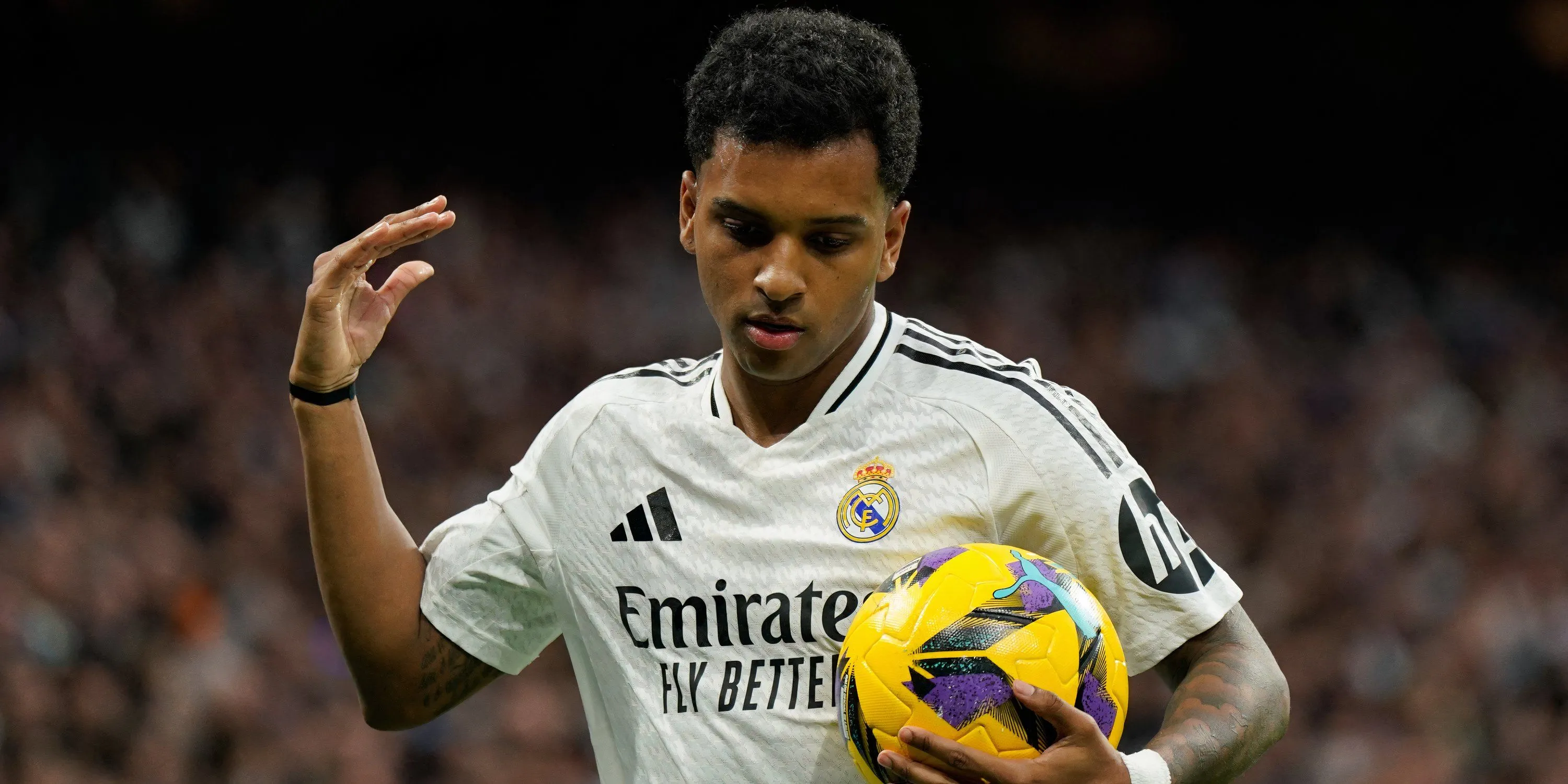 Tiền đạo Rodrygo của Real Madrid, mục tiêu chuyển nhượng hàng đầu của Arsenal