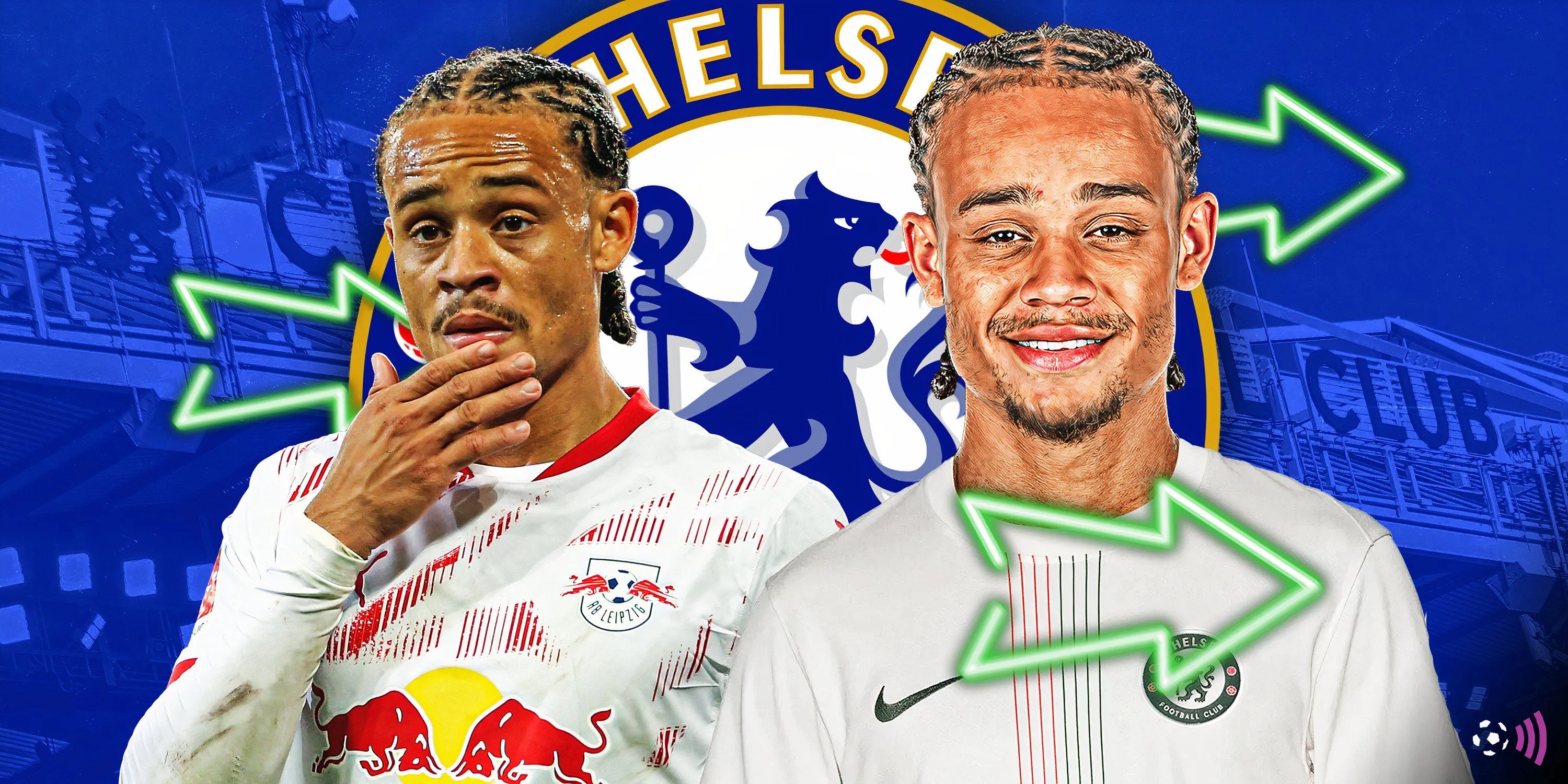 Xavi Simons trong màu áo cũ, chờ đợi chuyển đến Chelsea