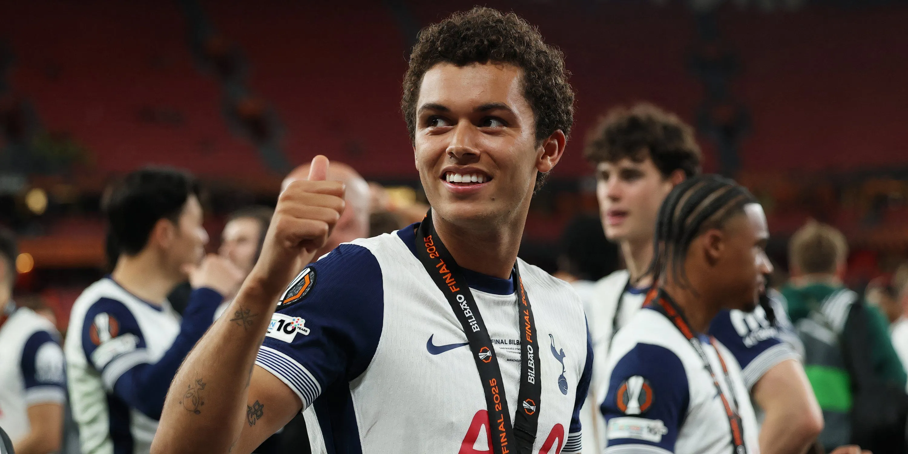 Brennan Johnson trong màu áo Tottenham