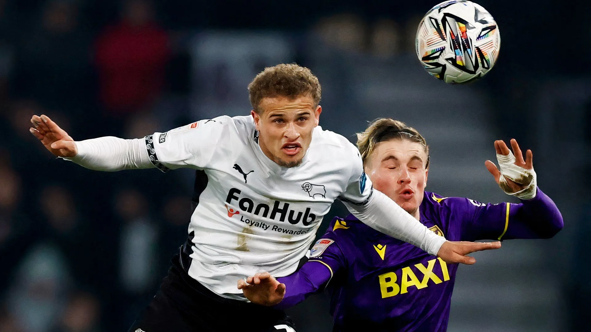 Kenzo Goudmijn từng khoác áo Derby County, tạo dấu ấn mùa trước với vai trò nhạc trưởng số 10