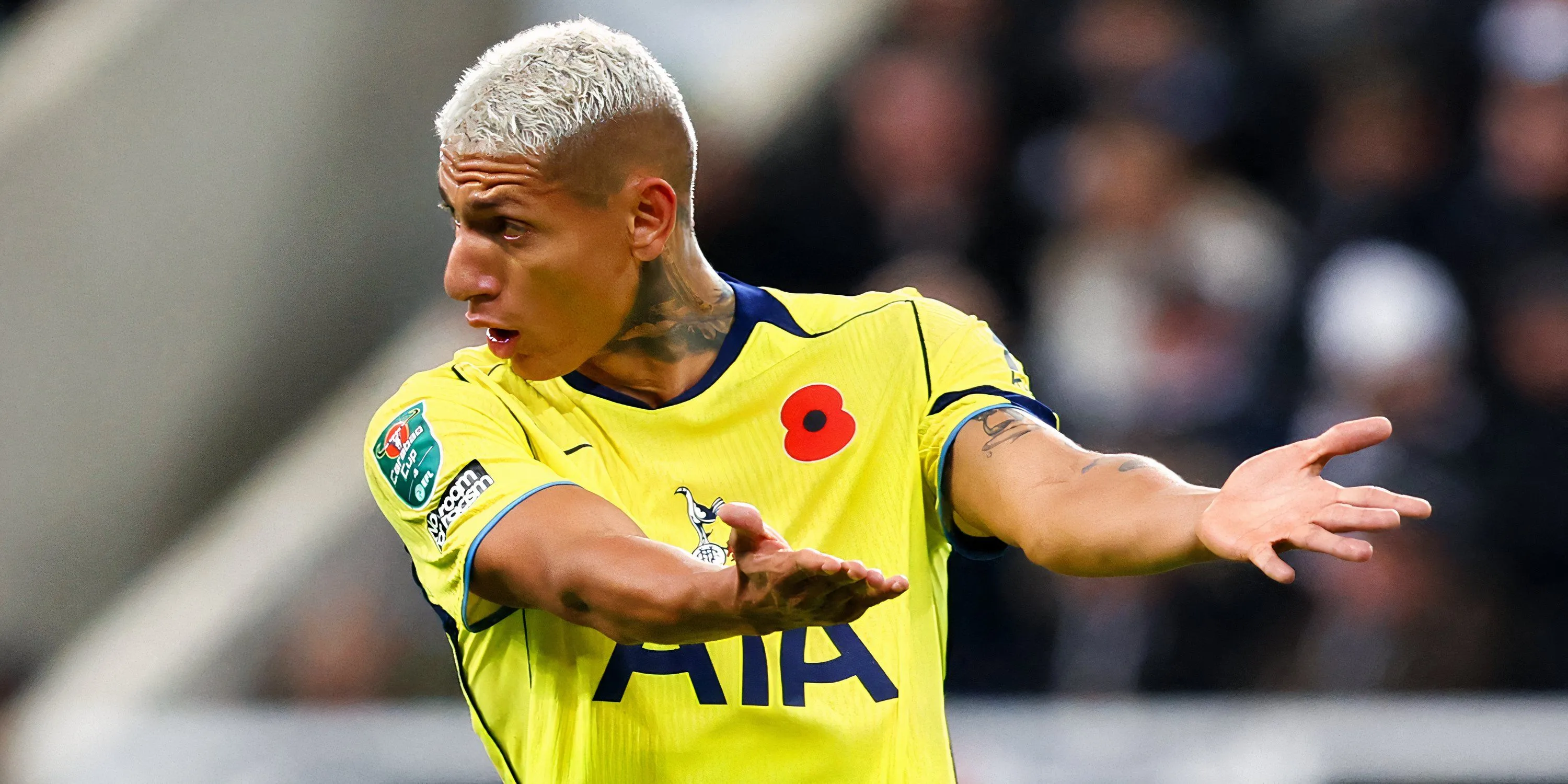 Richarlison trong màu áo Tottenham vẫn chưa tìm lại phong độ ghi bàn
