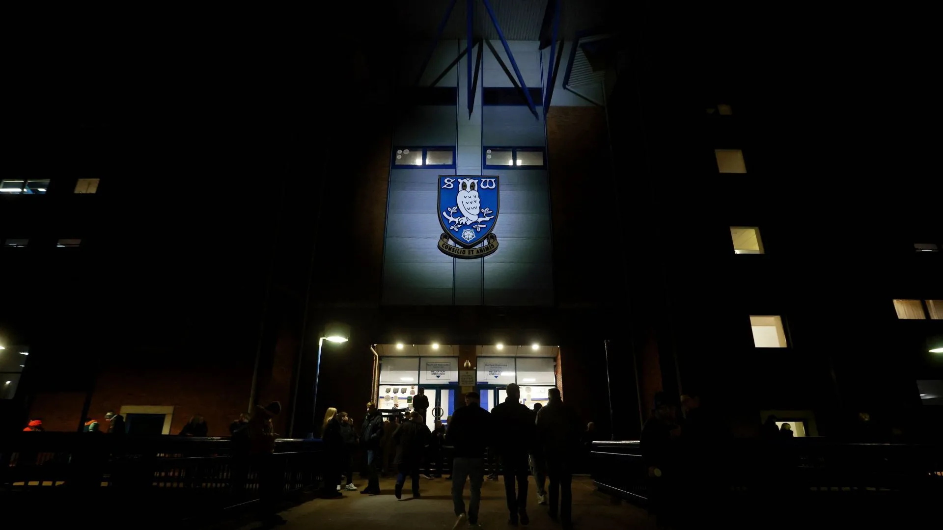 Toàn cảnh Hillsborough, sân nhà của Sheffield Wednesday nhìn từ khán đài